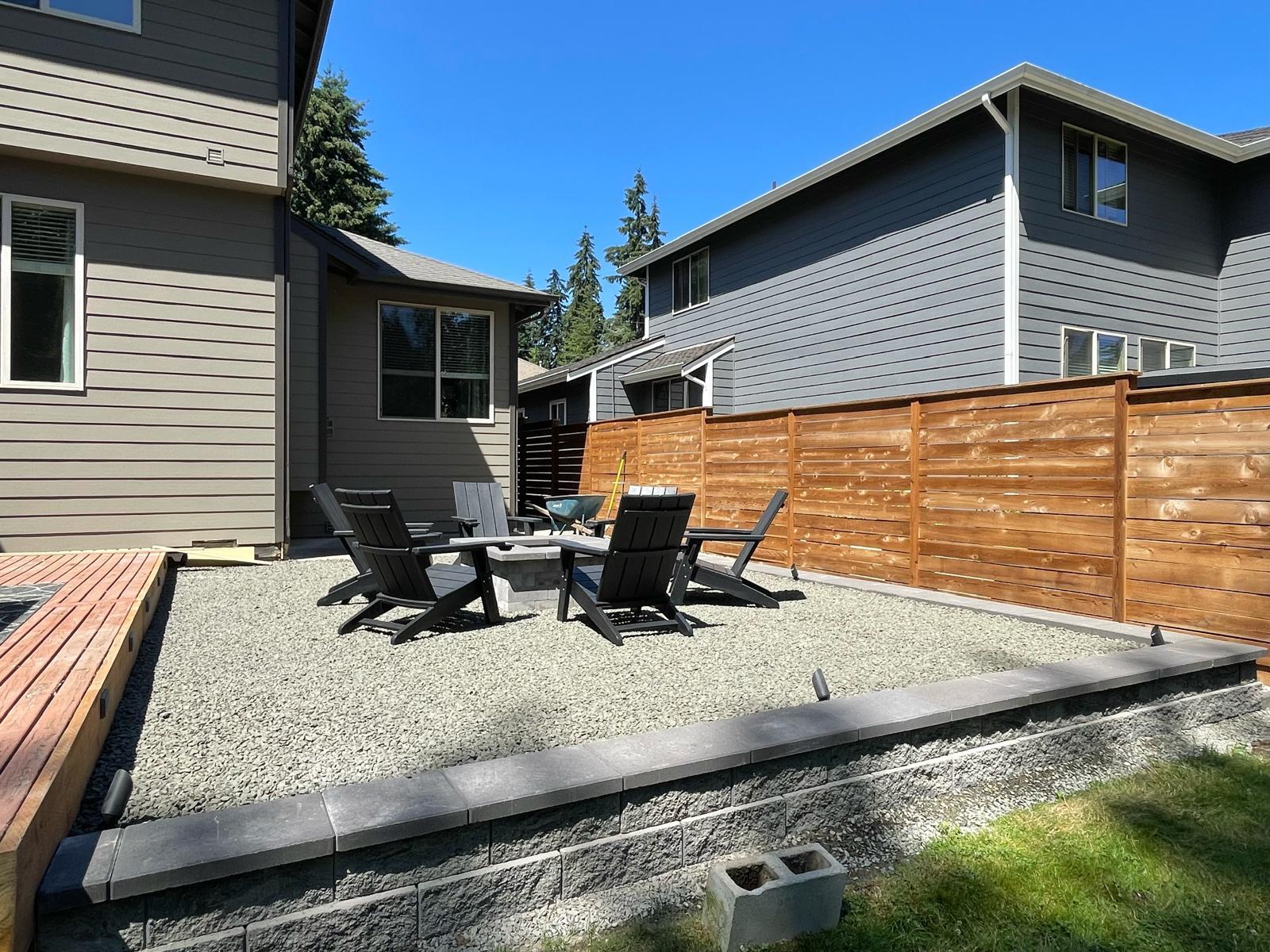 Mojave desert in the dark